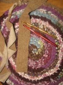 How to make Crochet Rag Rugs